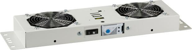 Actual product image EFB Elektronik Fan unit w. thermostat f.19 "wall mount.