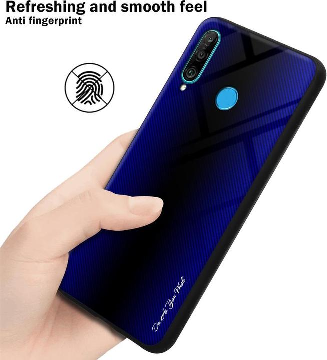 Immagine prodotto Cadorabo Copertura di vetro a strisce in TPU (Huawei P30 Lite)