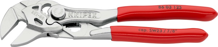 Actual product image Knipex Mini pliers wrench Pliers and a wrench in a single tool 86 03 125 (125 mm)