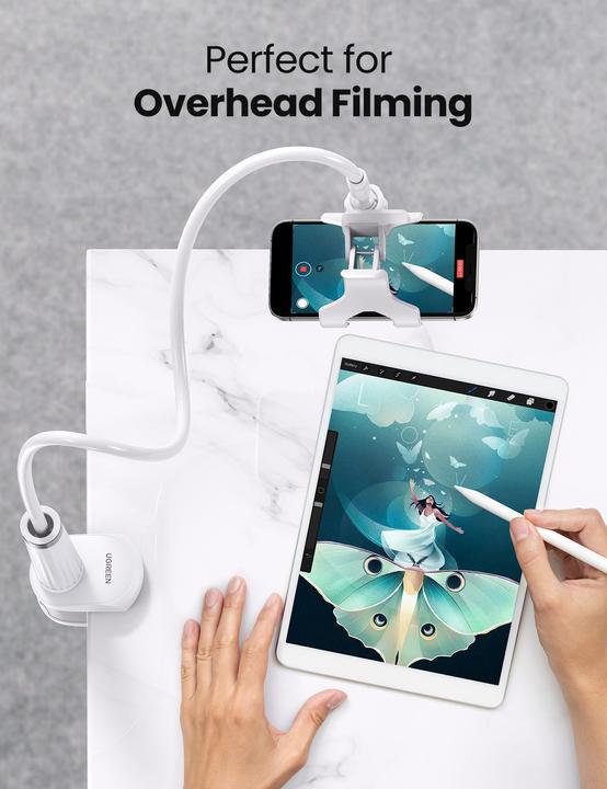 Actual product image Ugreen Gooseneck Desktop Phone Holder