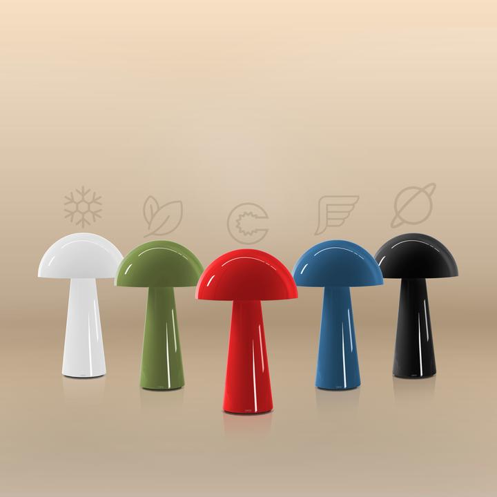 Image du produit Century LED Lampe de table COCO rouge 1,5W 2700K 100 lumens Dimm. IP44 (100 lm)