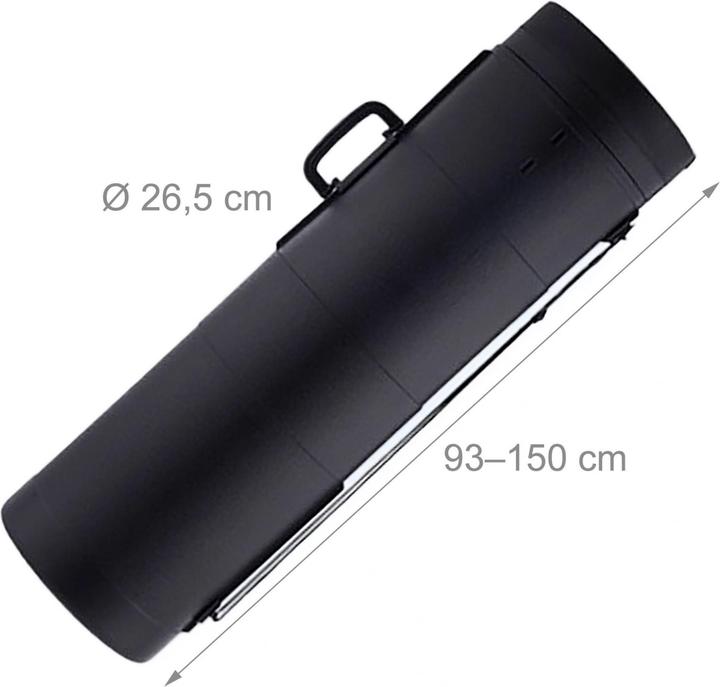 Immagine prodotto Relaxdays - Posterrolle ausziehbar mit Griff, XXL, 93–150 x 26,5 cm