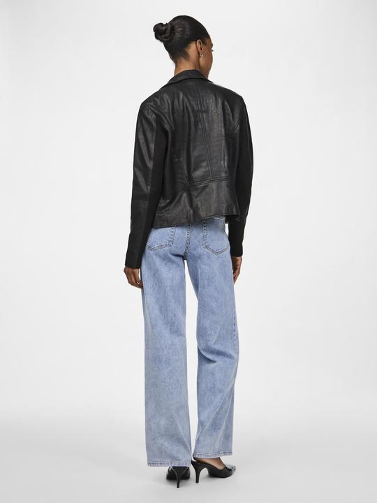 Actual product image Yas YASSOPHIE leather biker jacket (M)