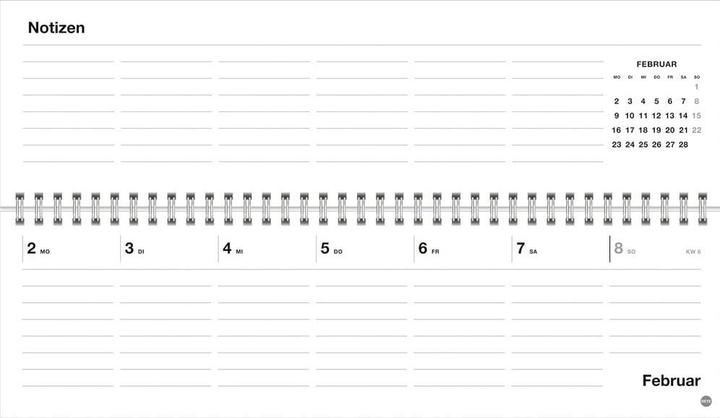 Produktbild Jacob Wochenquerplaner 2026 (A4)