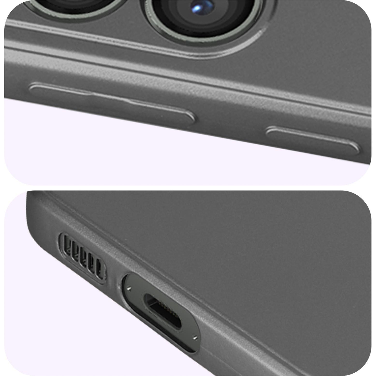 Thumbnail - Avizar Metallic Series (Samsung Galaxy S23+), Smartphone Hülle, Grau