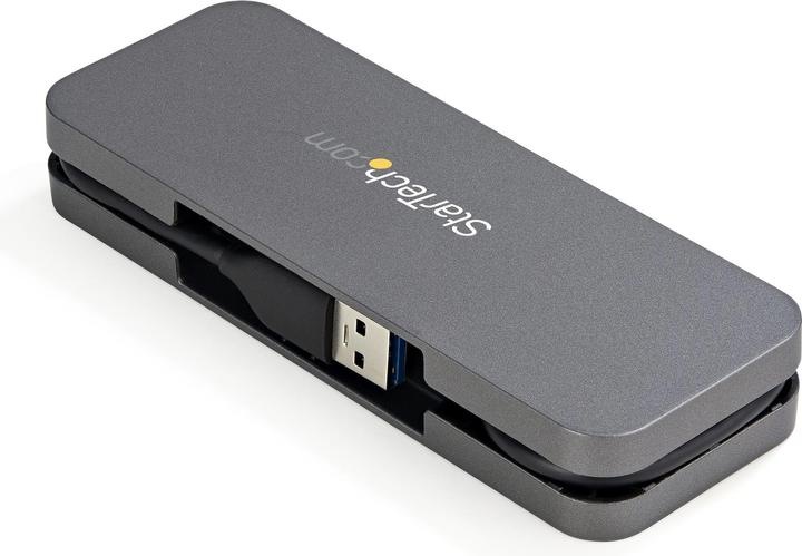 Produktbild StarTech HB30AM4AB Schnittstellen-Hub USB 3.2 Gen 1 (3.1 Gen 1) Type-A (USB-A, 4 Ports)