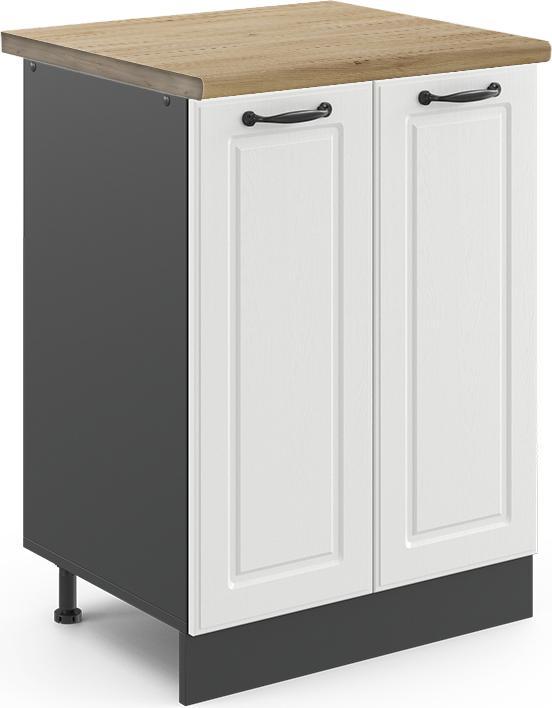 Anthrazit, Goldkraft Eiche, Weiss Landhaus