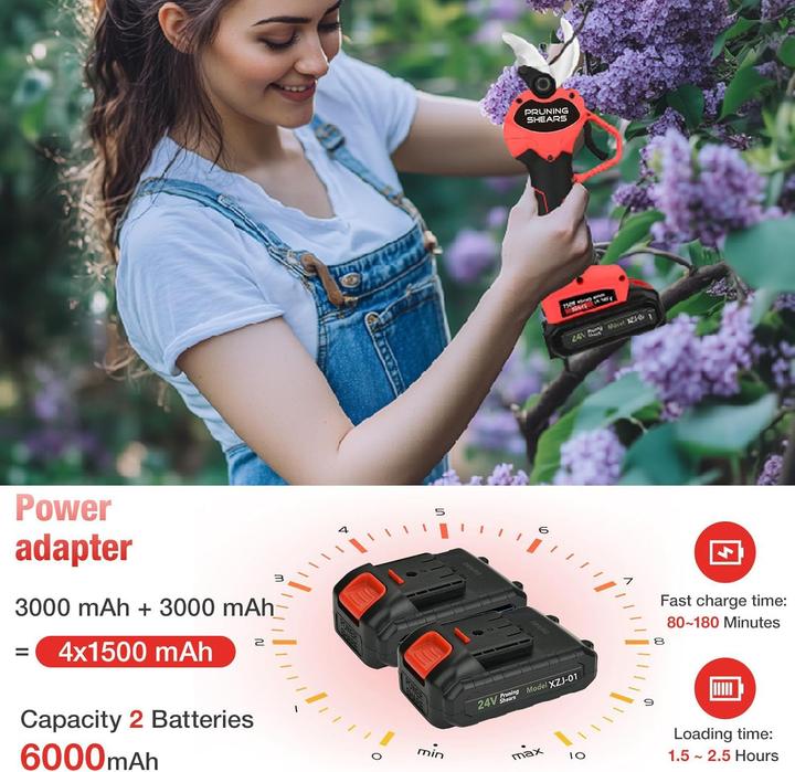 Actual product image Pruning Shears Battery lopping shears
