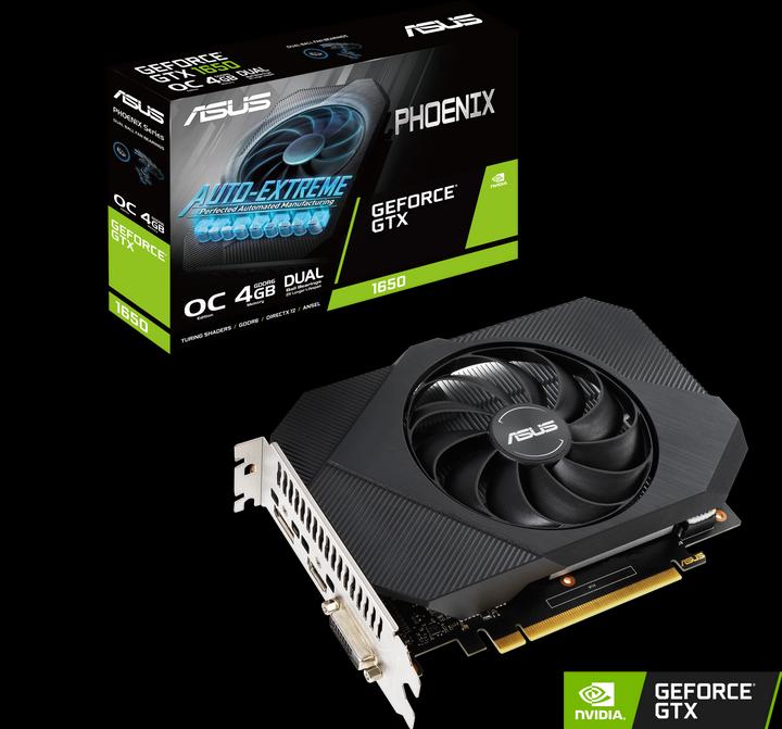Produktbild ASUS Phoenix GeForce GTX 1650 OC Edition (4 GB)