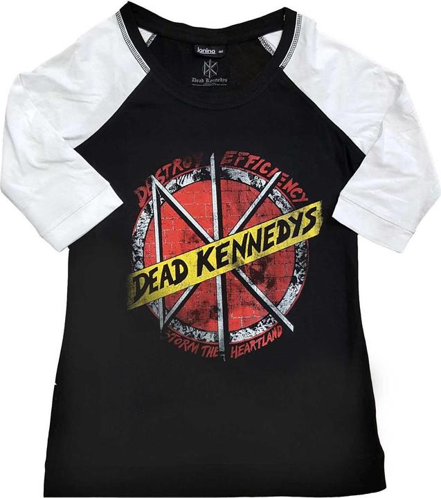Produktbild Dead Kennedys Destroy TShirt Raglanärmel (3XL)