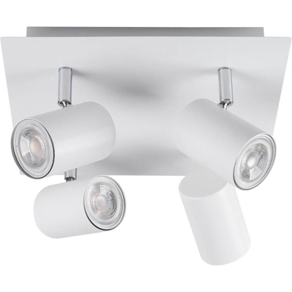 Kanlux, Wandleuchte + Deckenleuchte, Wand-Deckenleuchte EVALO GU10 Weiss 4x 35696 (GU10)
