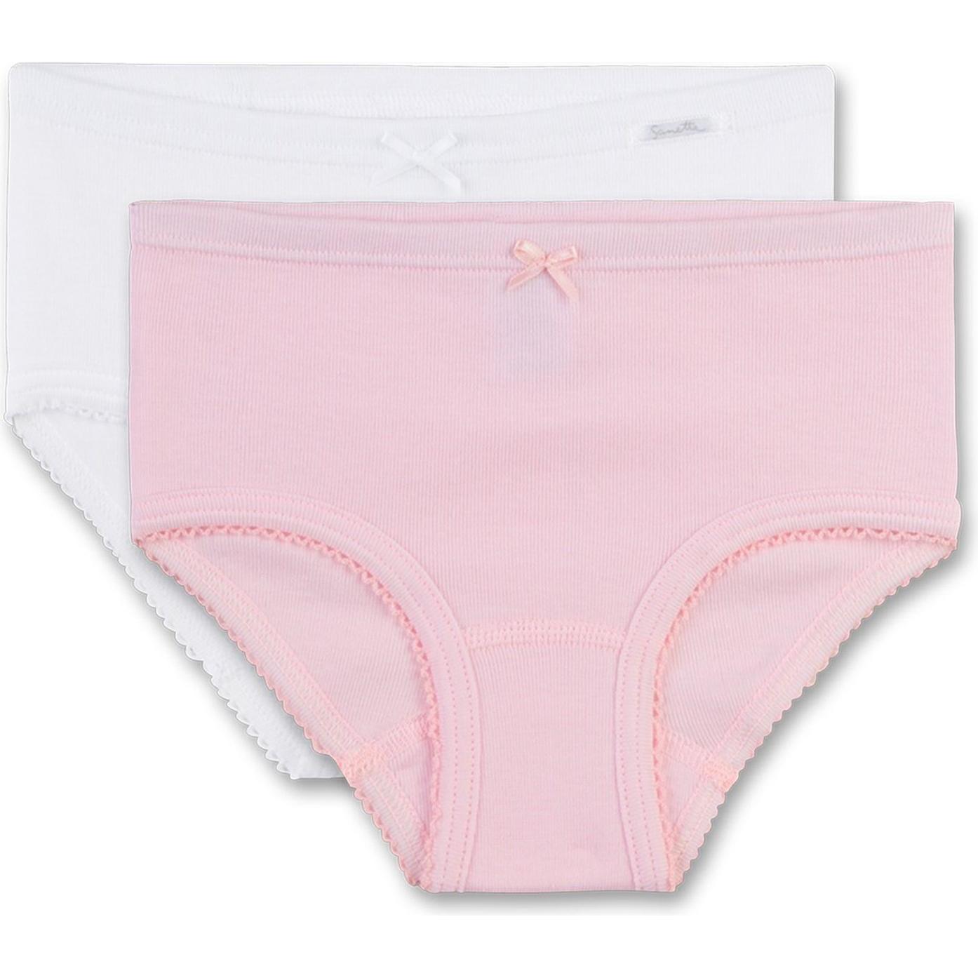 Sanetta, Mädchen, Unterhosen, Slip Casual, (140, 2er Pack)