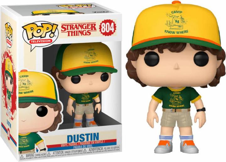 Actual product image Funko POP! - Stranger Things: Dustin (at Camp)