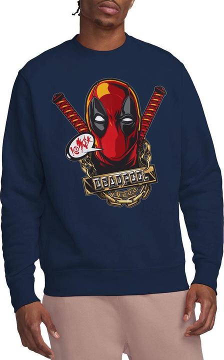 Immagine prodotto Deadpool Felpa Gangster Adulto Unisex (L)