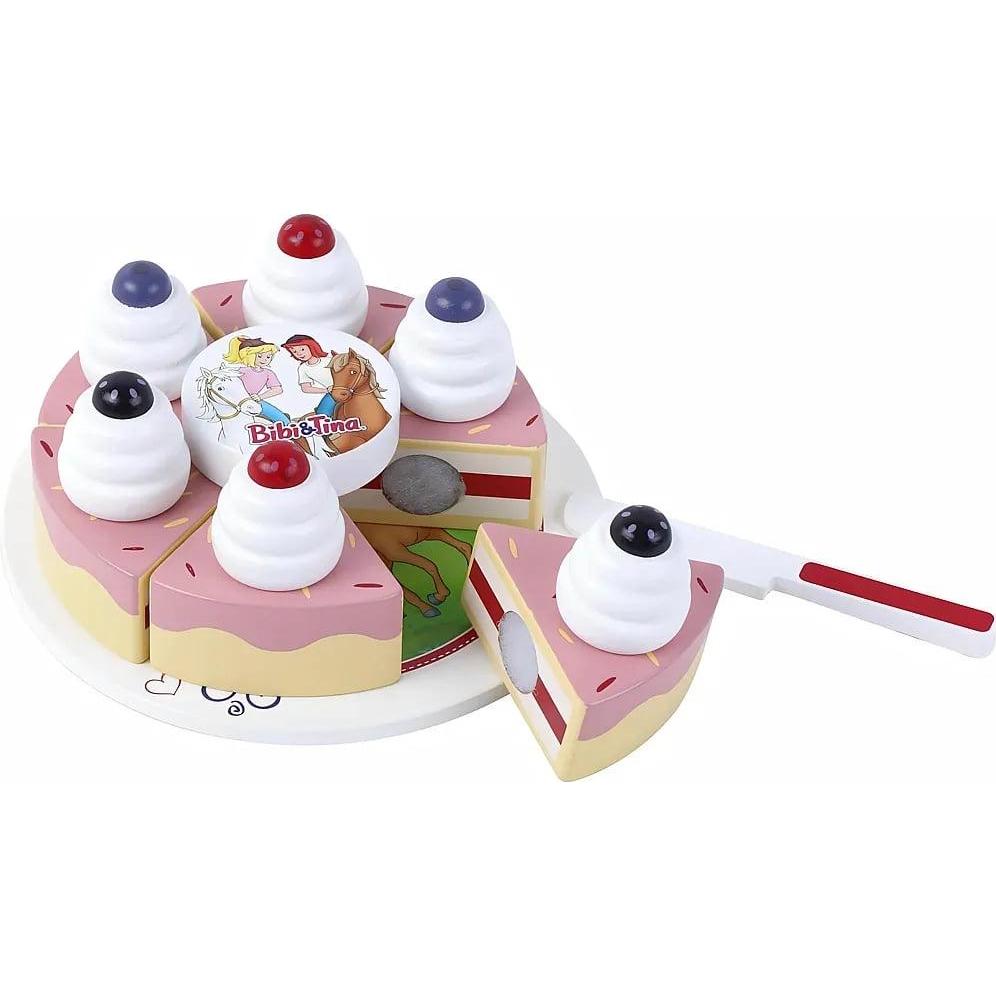 Magni Bibi & Tina Holztorte zum Schneiden 17X17X6cm (0962.0)