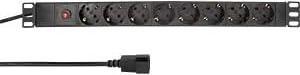 Actual product image LogiLink Steckdosenleiste (8x, CEE 7/3, 2.80 m)