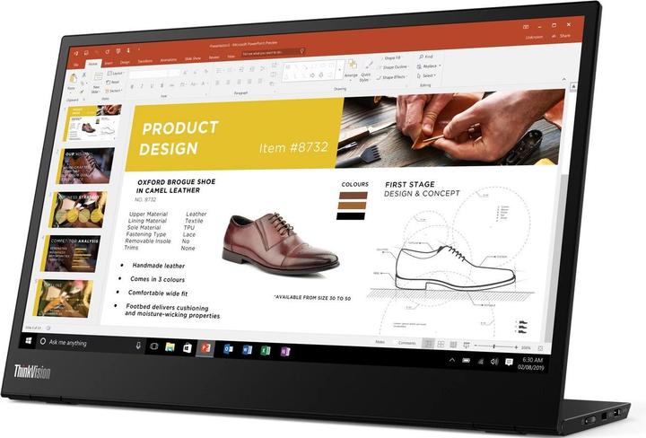 Image du produit Lenovo ThinkVision M14 (1920 x 1080 pixels, 14")