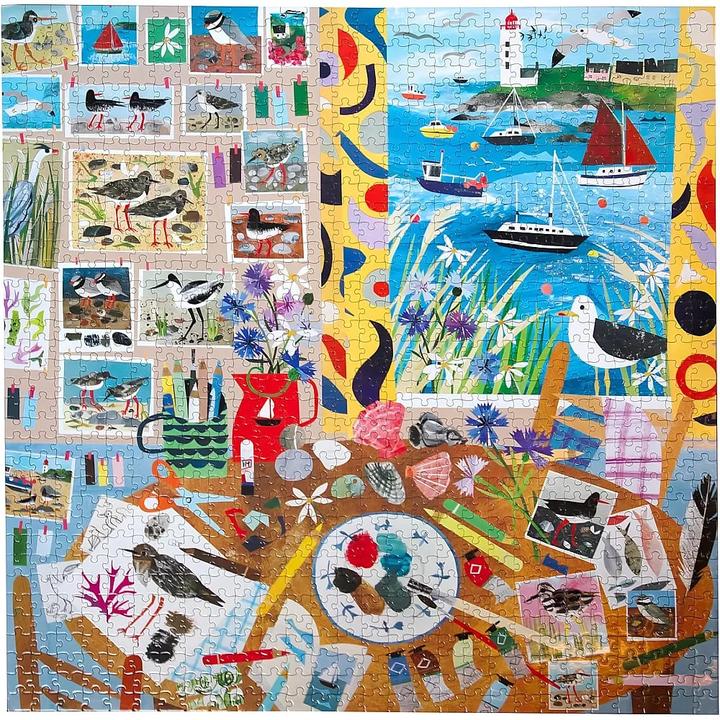 Immagine prodotto Eeboo Uccelli marini (1000 pezzi)