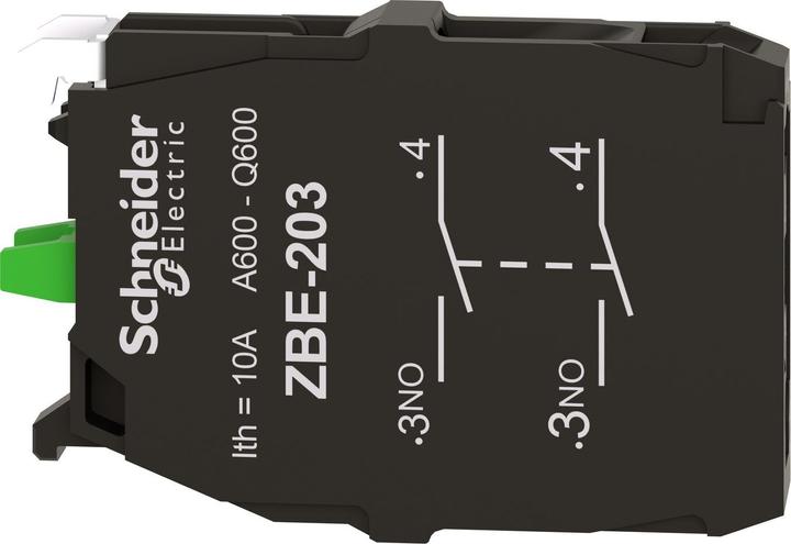 Image du produit Schneider Electric Double contact 2 x N.O. ZBE203