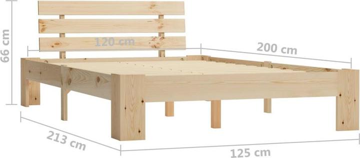 Image du produit vidaXL Bettgestell (120 x 200 cm)