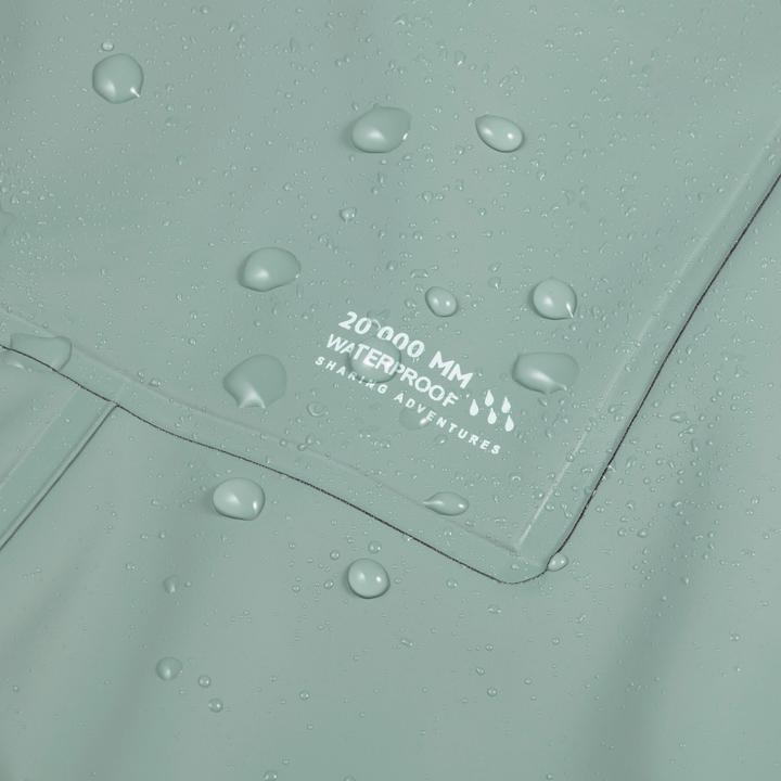 Produktbild Quechua Regenhose Latzhose Kinder wasserdicht Wandern - MH900 grün (104)