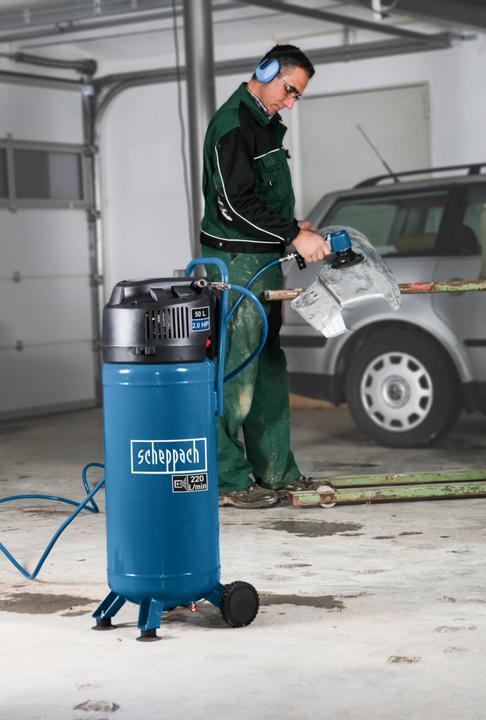 Actual product image Scheppach Vertical HC51V (10 bar, 50 l)