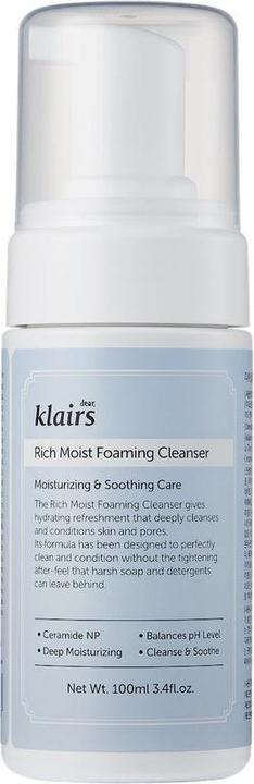 Image du produit Klairs Riche et humide (Mousse nettoyante, 100 ml)