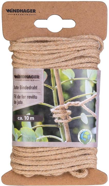 Windhager Filo di iuta per legare (1000 cm, 0.30 cm)