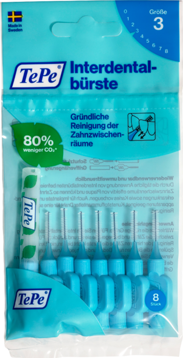 Actual product image TePe Interdental brushes Original ISO 3 (8 x, 0.60 mm)
