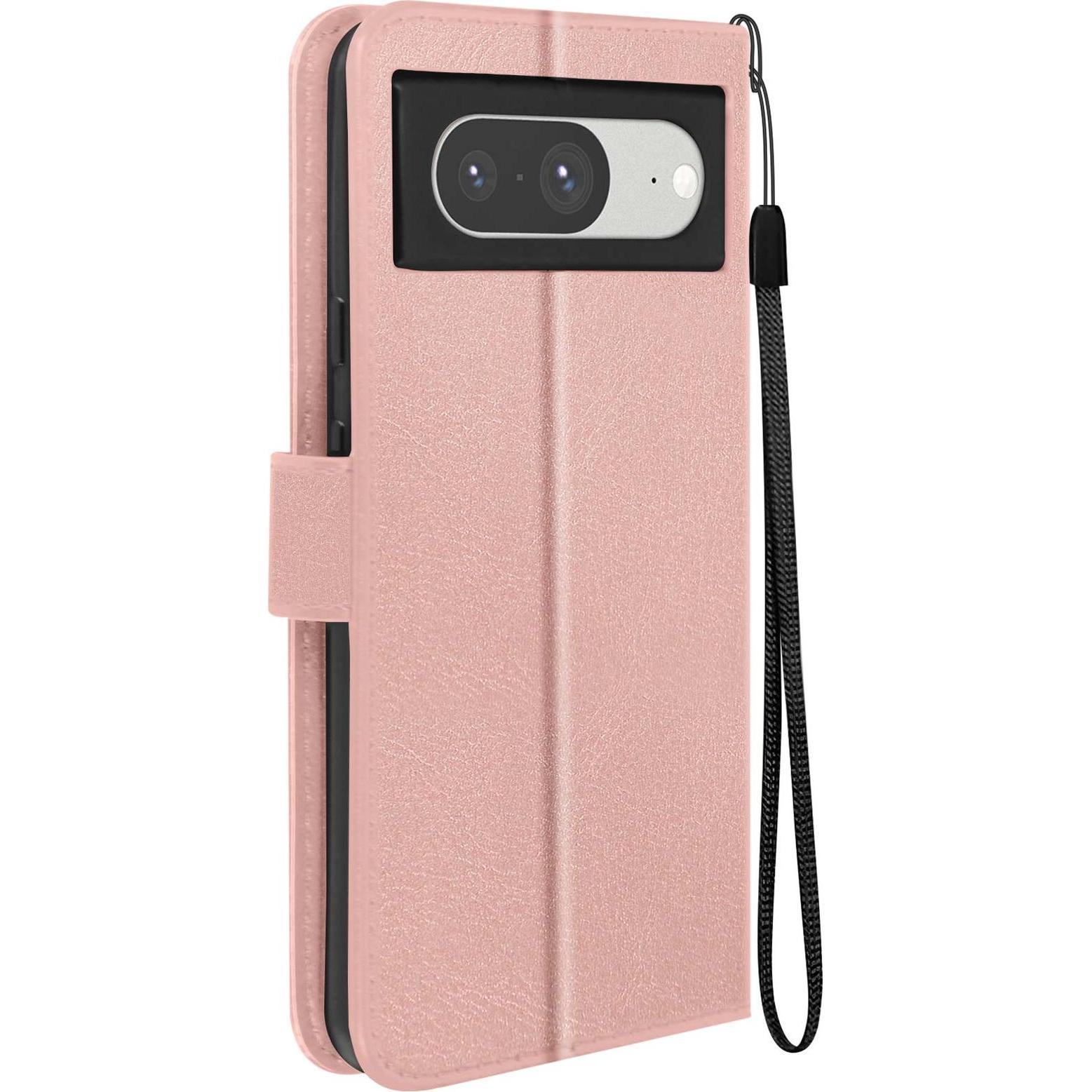 Mayaxess SecureCard Cover Series (Google Pixel 8), Smartphone Hülle, Rosa