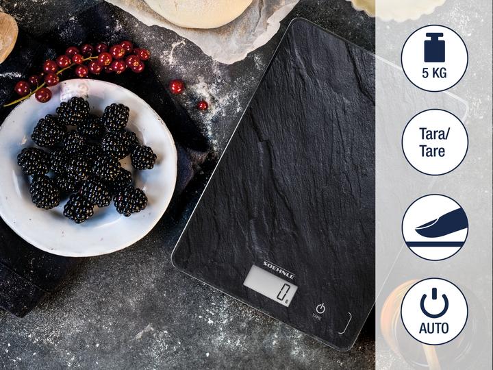 Actual product image Soehnle Digital kitchen scales Page Compact 300 Slate