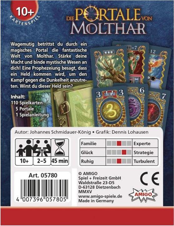 Image du produit Amigo Les portails de Molthar (Allemand)
