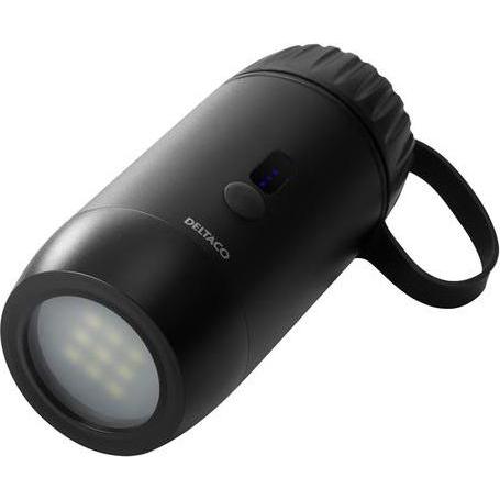 Deltaco PB-Q1002 power bank agli ioni di litio (Li-Ion) Nero (15000 mAh), Powerbank, Nero