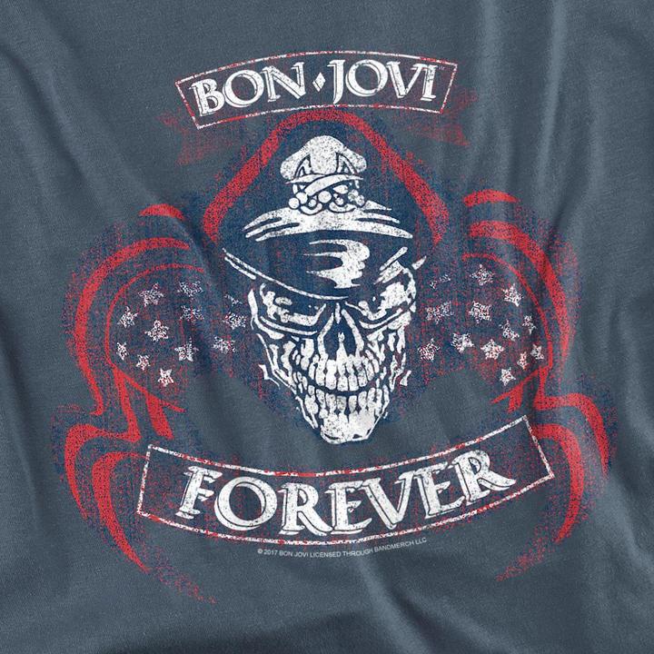 Image du produit Bon Jovi - T-shirt motif/style Crâne FOREVER - Adulte (XL)