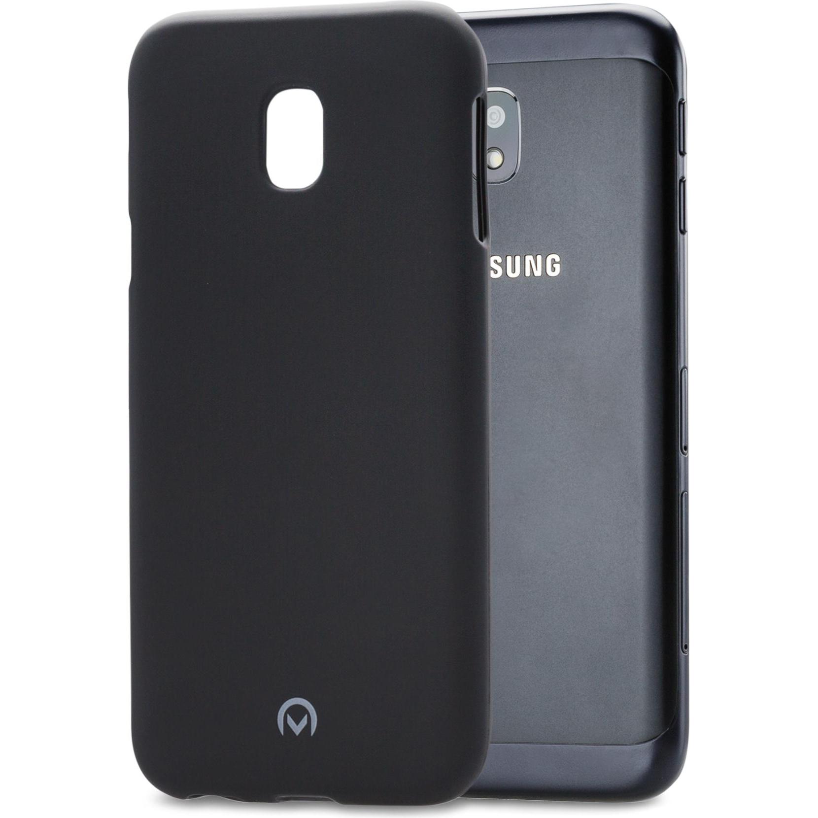 Mobilize Gummi-Gelly-Hülle (Samsung Galaxy J3 (2017)), Smartphone Hülle, Schwarz
