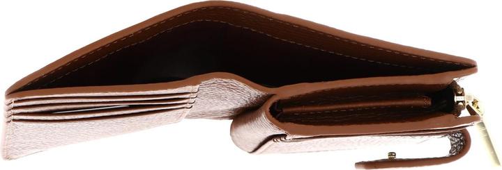 Actual product image Coccinelle Metallic Soft Mini Wallet Grained Leather