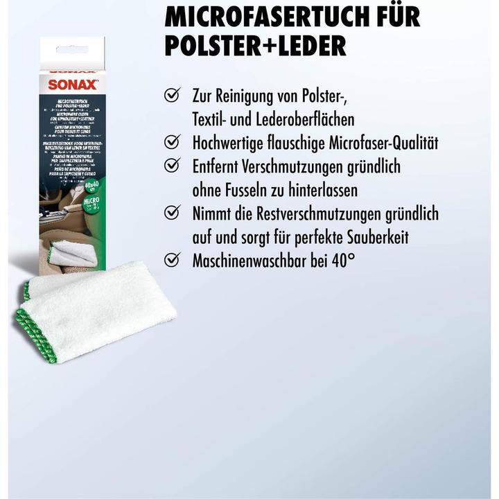 Image du produit Sonax Mikrofasertuch SX 40 x 40 cm