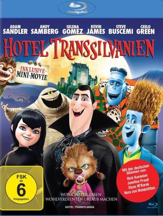 Actual product image Hotel Transylvania (Blu-ray, 2012, German, Turkish, English)