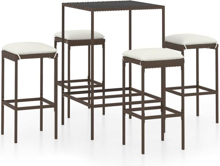 Produktbild vidaXL Bar-Set (38 x 38 x 110 cm)