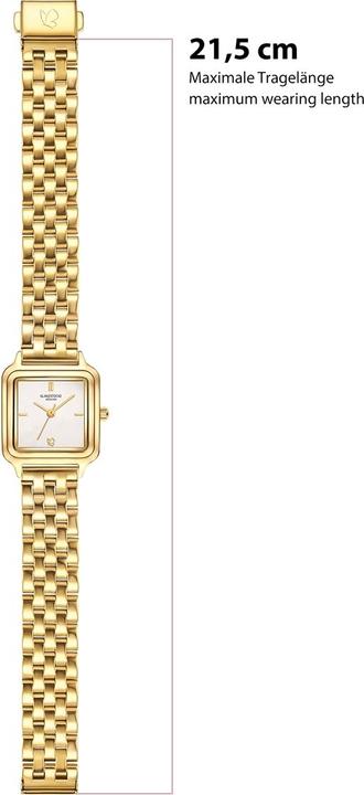 Actual product image Glanzstücke München Damen Quarzuhr gelbgold Edelstahl gelbgold - 38024 (32 mm)