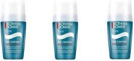 Actual product image Biotherm Homme Travel Trio Day Control (Roll-on, 75 ml)