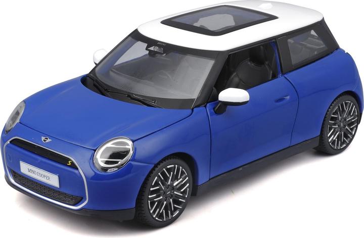 Actual product image Maisto Mini Cooper SE 2024 1/24 blau