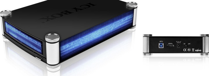 Produktbild Icy Box IB-550StU3S (3.5", 5.25")