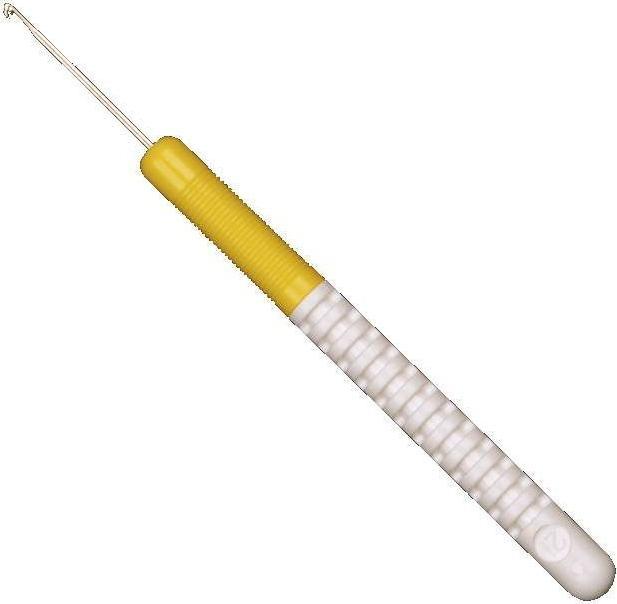 Actual product image addi Wool Crochet Hook with Handle 15cm Thickness 2.5