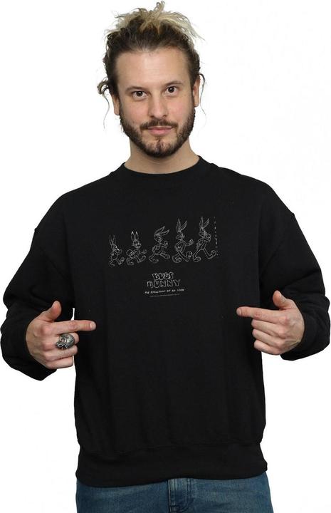 Immagine prodotto Looney Tunes Bugs Bunny Evolution Felpa Uomo (3XL)