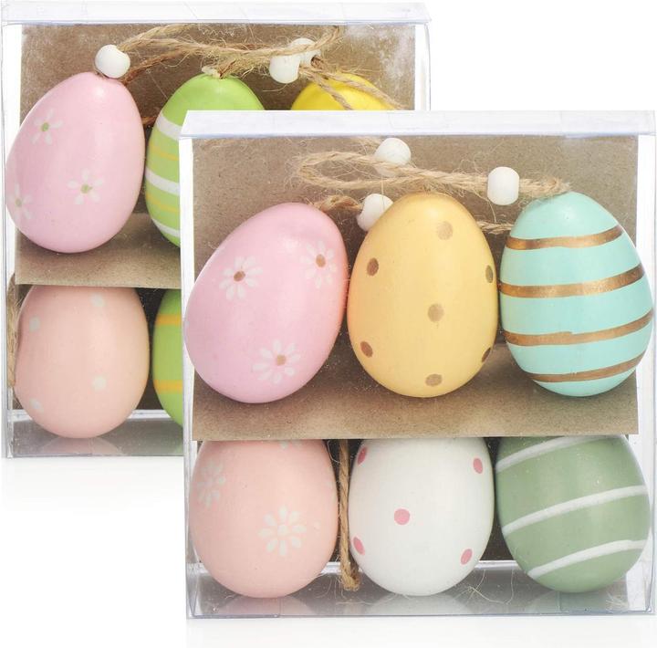 Produktbild Com-four Ostereier zum Aufhängen (24 x)