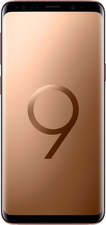 Actual product image Samsung Galaxy S9 EU (64 GB, Sunrise Gold, 5.80", Hybrid Dual SIM, 4G)