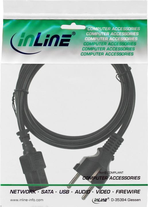 Produktbild InLine Netzkabel (1 m)