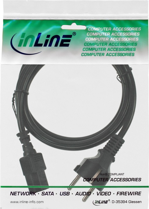 Actual product image InLine PowerCordController (1 m)