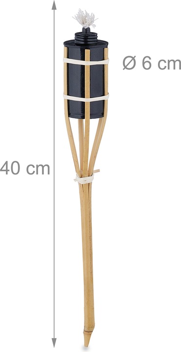 Image du produit Relaxdays 10x torche de jardin